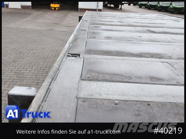 Wecon WPR 745, verzinkt, Telebeine, offen Plateau Platformen