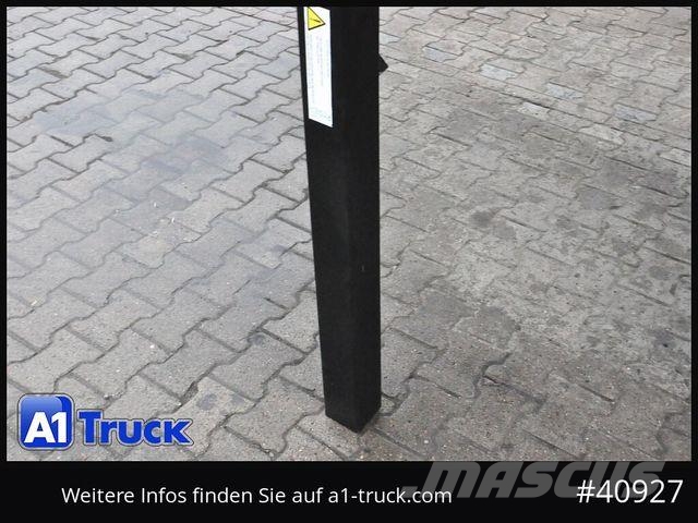 Wecon WPR 745, verzinkt, Telebeine, offen Plateau Platformen