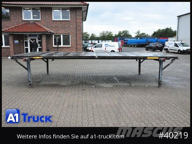 Wecon WPR 745, verzinkt, Telebeine, offen Plateau Platformen