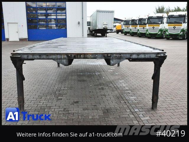 Wecon WPR 745, verzinkt, Telebeine, offen Plateau Platformen