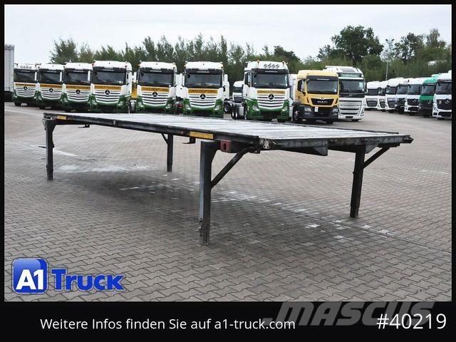 Wecon WPR 745, verzinkt, Telebeine, offen Plateau Platformen
