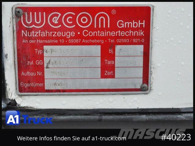 Wecon WPR 745, verzinkt, 2520 innen, Code XL Platformlar