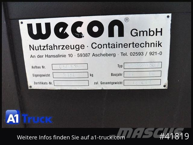 Wecon WPR 782 NVSGA, Jumbo verzinkt Platformlar