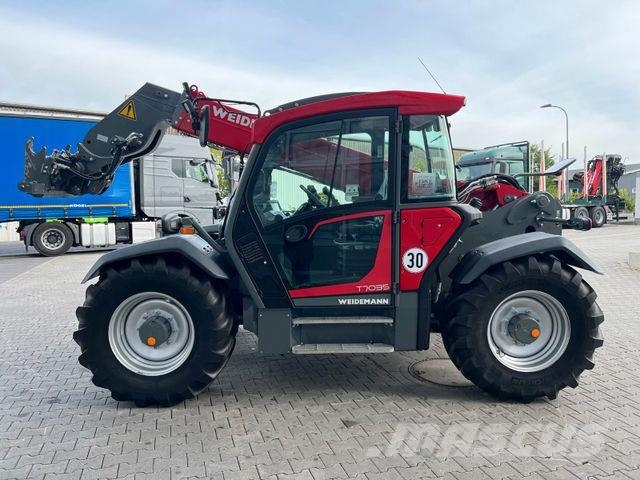 Weidemann T7035 / nur 446h / Manitou-Aufnahme / 122PS!! Τηλεσκοπικοί ανυψωτές