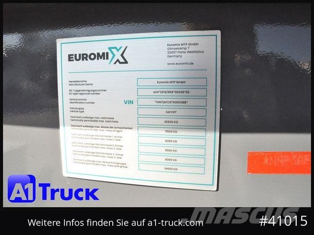 Wielton Euromix ca 27m³ Stahl, Lift SAF, unused Kiper poluprikolice