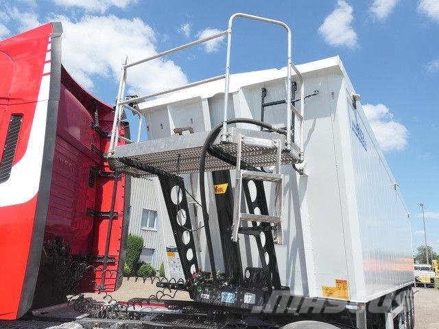 Wielton NW-3, Alu, 50m³, Pendelklappe, Alu-Felgen, SAF Kiper poluprikolice