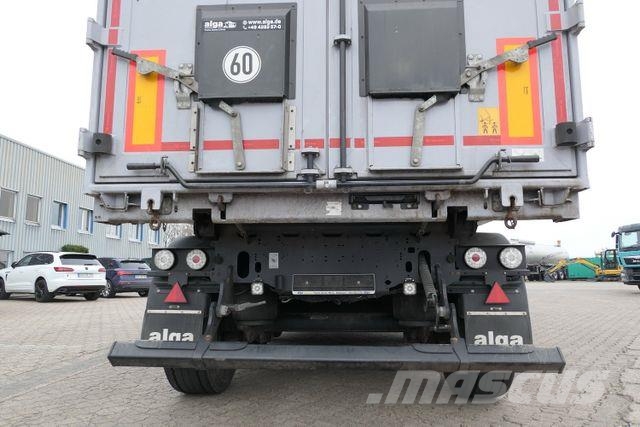 Wielton NW-3 Bulk Maaster, Alu, 55m³, Kombitür,Luft-Lift Kiper poluprikolice