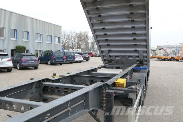 Wielton NW-3 Bulk Maaster, Alu, 55m³, Kombitür,Luft-Lift Kiper poluprikolice