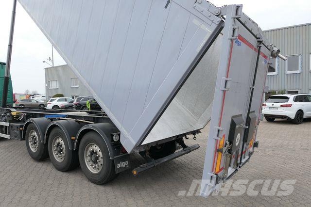Wielton NW-3 Bulk Maaster, Alu, 55m³, Kombitür,Luft-Lift Kiper poluprikolice