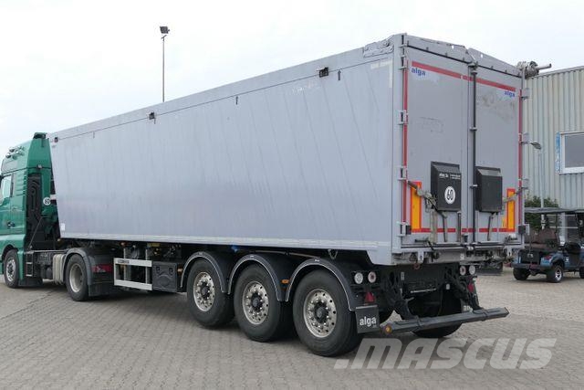 Wielton NW-3 Bulk Maaster, Alu, 55m³, Kombitür,Luft-Lift Kiper poluprikolice