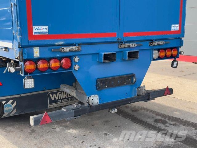 Wilken S24 Pritsche+Rungen/Lift-&Lenkachse Tents treileri