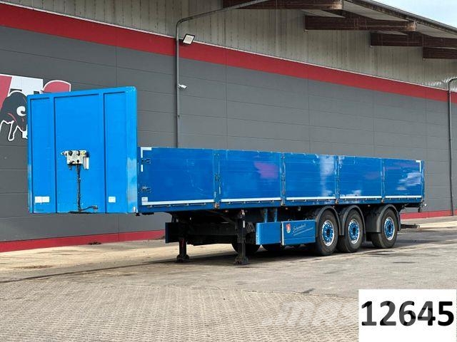 Wilken S24 Pritsche+Rungen/Lift-&Lenkachse Tents treileri