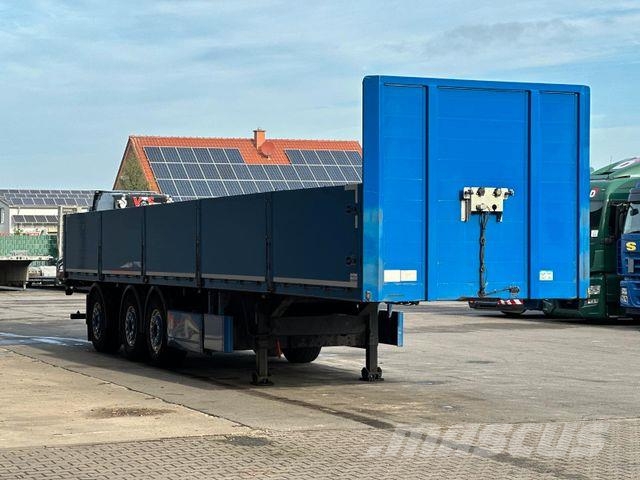 Wilken S24 Pritsche+Rungen/Lift-&Lenkachse Tents treileri
