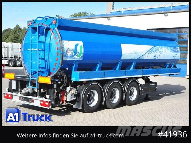 Willig 30m³ Alu, Pumpe Gülle 4920 Kg. نصف مقطورات مقطورة