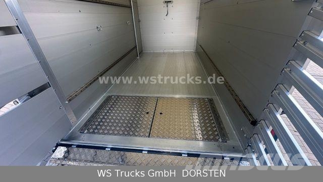 WST Edition Schlacht mit Seilwinde Viehanhänger Remorci transport animale