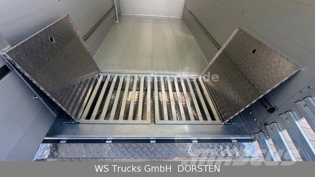 WST Edition Schlacht mit Seilwinde Viehanhänger Remorci transport animale