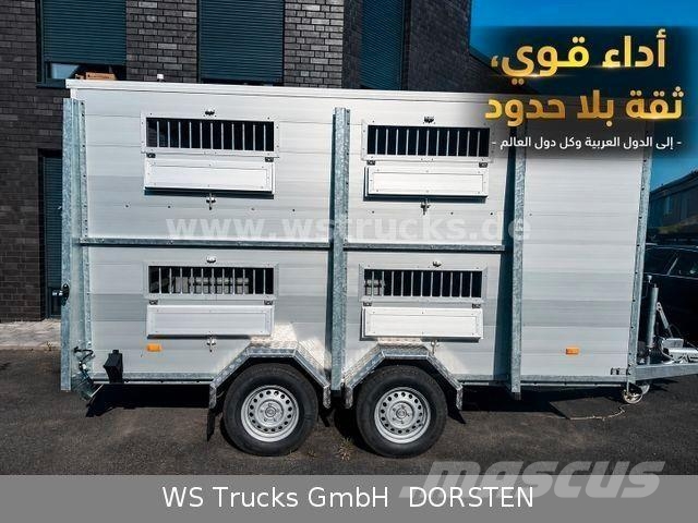 WST Edition Voll ALU "NEU" Viehanhänger 3,5 Reboques transporte animais
