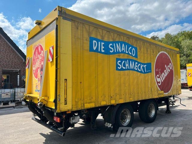 Wüllhorst ZTFA 18 Tandem Anhänger Getränke Dzērienu pārvadāšanas piekabes