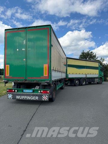 Wuppinger 2 ACHS PRITSCHE PLANE Curtainsideranhänger