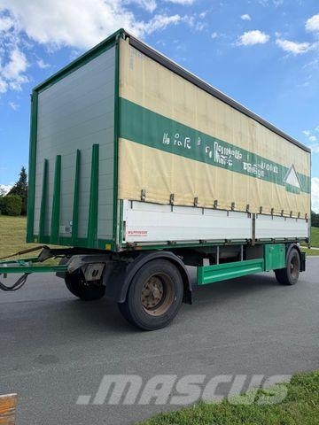 Wuppinger 2 ACHS PRITSCHE PLANE Curtainsideranhänger