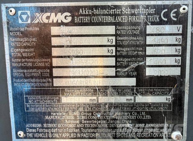 XCMG XCB L35 - Elektro Gabelstapler - 3,5 T Sähkötrukit