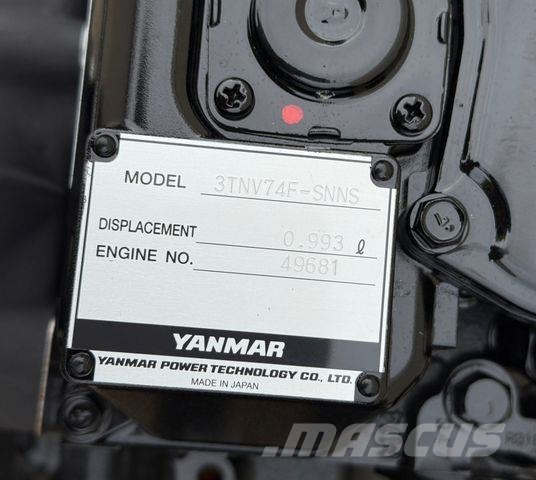 Yanmar 3TNV74F Motor / Unbenutzt / Neuwertig Muut koneet