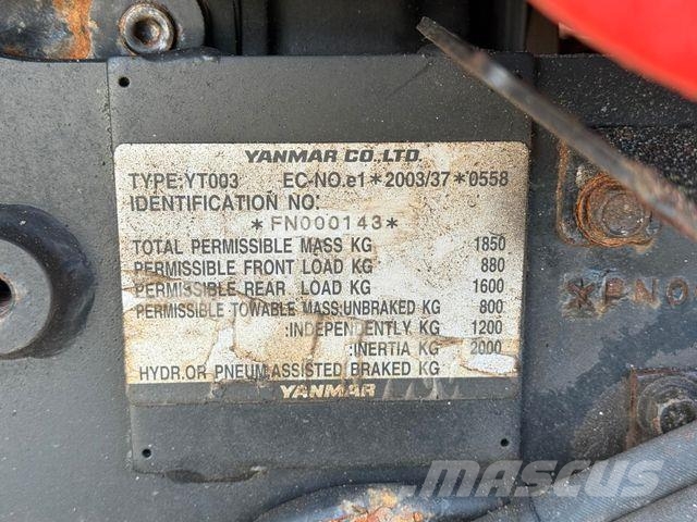 Yanmar EB 3100 Muut koneet