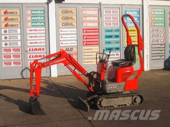 Yanmar SV 08-1A (S) ** Verstellfahrwerk ** Minibagger < 7t
