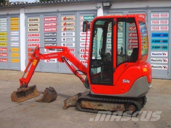 Yanmar SV 16 * 2x Löffel * vgl. 15 17 18 Minibagger < 7t
