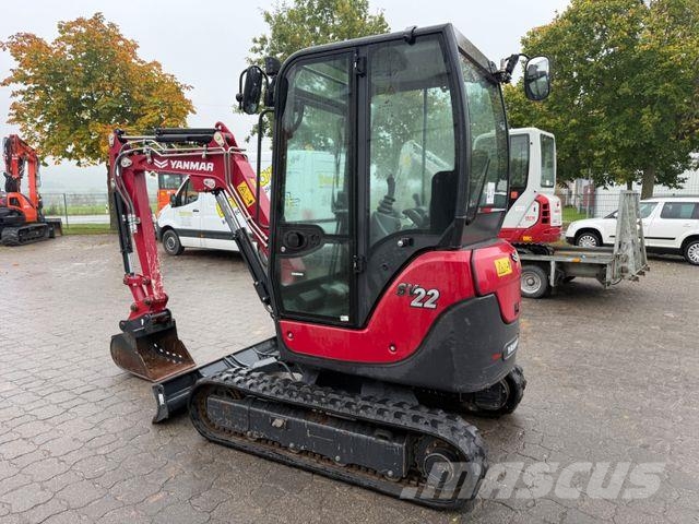 Yanmar SV 22, BJ 24, 296 BH, MS03, TL, 2-fach Hydr. Mini ekskavatörler, 7 tona dek