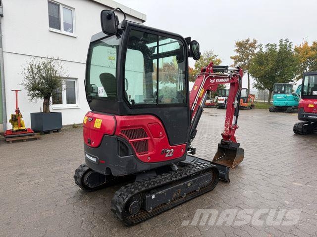Yanmar SV 22, BJ 24, 296 BH, MS03, TL, 2-fach Hydr. Mini ekskavatörler, 7 tona dek