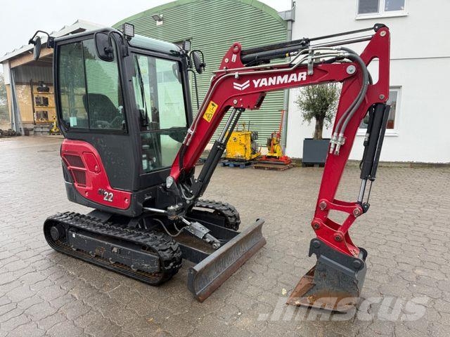 Yanmar SV 22, BJ 24, 296 BH, MS03, TL, 2-fach Hydr. Mini ekskavatörler, 7 tona dek