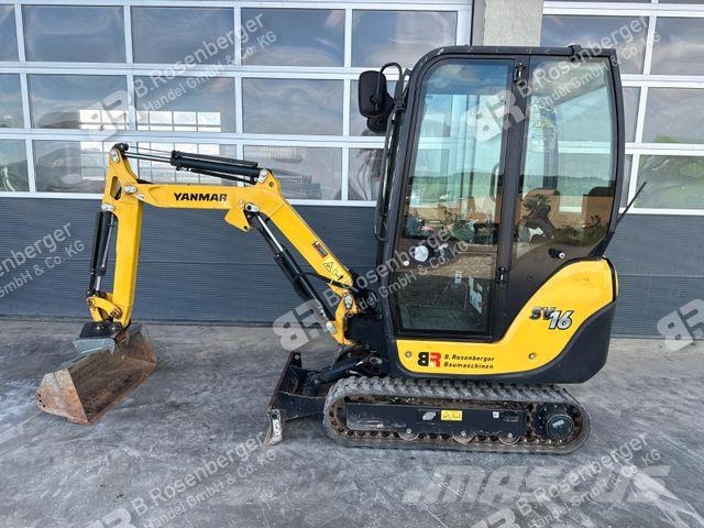 Yanmar SV16 Minibagger / inkl GRL starr / nur 400h حفارات صغيرة أقل من 7 طن (حفارات صغيرة)