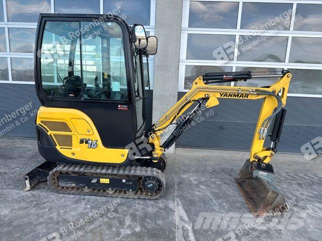 Yanmar SV16 Minibagger / inkl GRL starr / nur 400h حفارات صغيرة أقل من 7 طن (حفارات صغيرة)