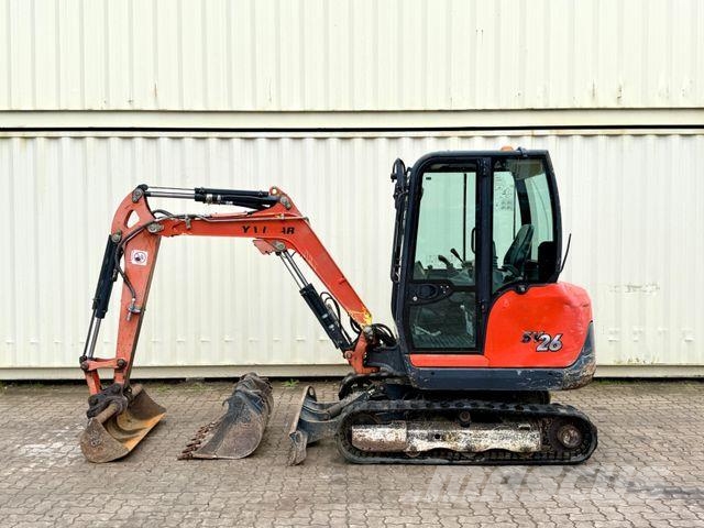 Yanmar SV26 / 2018 BJ / 3.582 H / 3 x Löffel Mini pelle < 7t