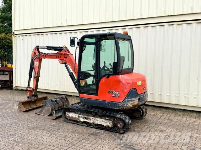 Yanmar SV26 / 2018 BJ / 3.582 H / 3 x Löffel Mini pelle < 7t