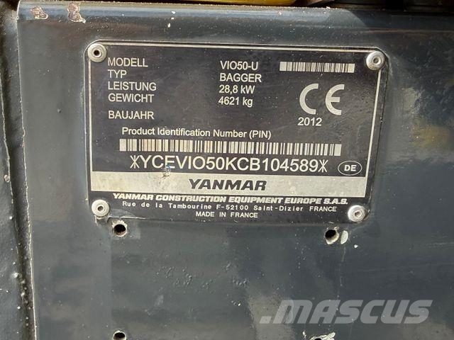 Yanmar VIO 50-U Miniescavatori