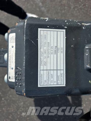 Zandt TAT-B 140 Rampen 10.545kg Nutzlast Низькорамні причепи