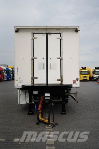 Zanner / CHŁODNIA + WINDA / TANDEM / 18 PALET / Przyczepy chłodnie