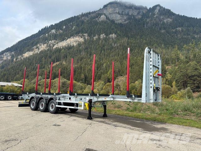 Zaslaw Timber-Trailer HERBST-AKTION Semirremolque de transporte de madera