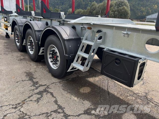 Zaslaw Timber-Trailer HERBST-AKTION Semirremolque de transporte de madera