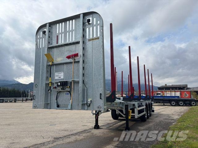 Zaslaw Timber-Trailer HERBST-AKTION Semirremolque de transporte de madera