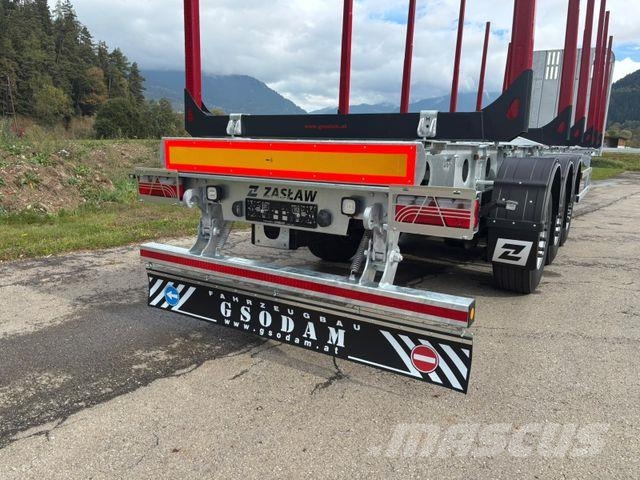 Zaslaw Timber-Trailer HERBST-AKTION Semirremolque de transporte de madera