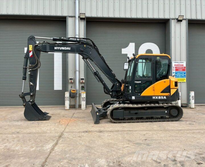 Hyundai HX85A 小型挖土機/掘鑿機<7t(小型挖掘機)