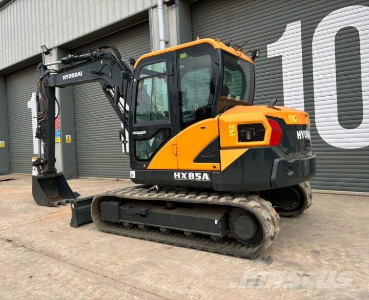 Hyundai HX85A 小型挖土機/掘鑿機<7t(小型挖掘機)