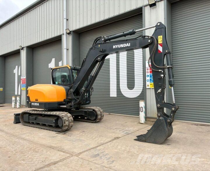 Hyundai HX85A 小型挖土機/掘鑿機<7t(小型挖掘機)
