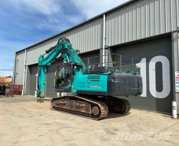 Kobelco SK400DLC-10 25m 3 Piece Demolition Arm 履带挖掘机