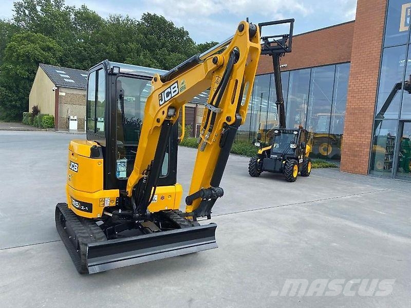 JCB 25-Z1 Cab Pro Excavadoras sobre orugas