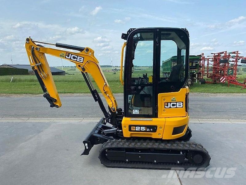 JCB 25-Z1 Cab Pro Excavadoras sobre orugas