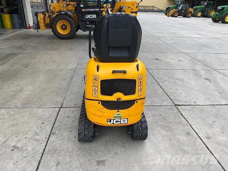 JCB 8008 Morain & 3 godets Excavadoras sobre orugas